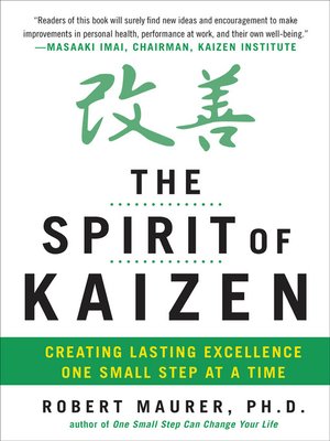 cover image of The Spirit of Kaizen
